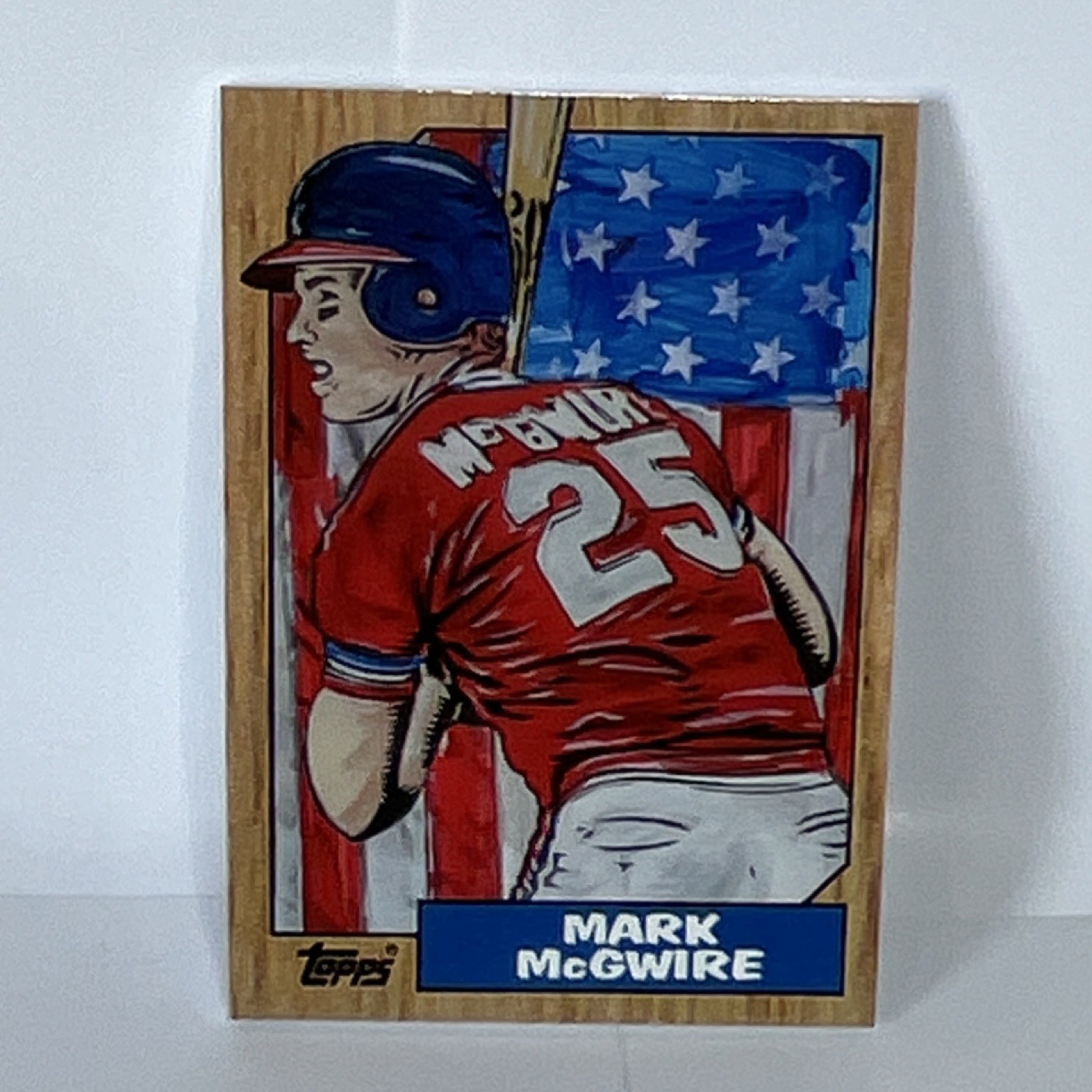 Topps 2020 Project 2020 Mark McGwire #81 Oakland Athletics Baseball Card