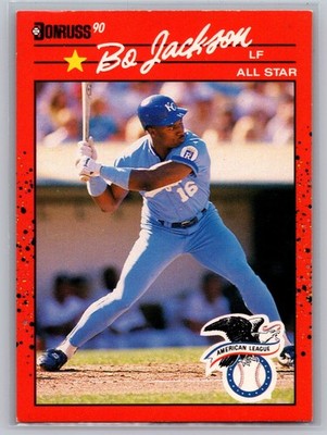 1990 Donruss #650d Bo Jackson