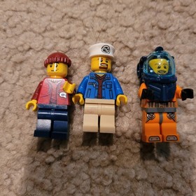 Lego City 60095 Deep Sea Exploration Vessel In-Complete Set READ