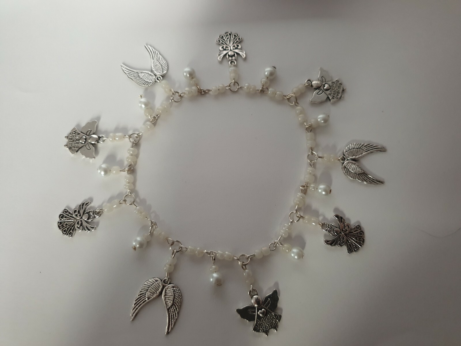 Angel wings Candle necklace Fits medium or large Yankee candle or