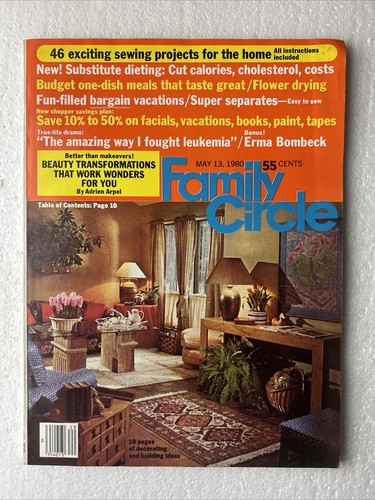 Family Circle vintage magazine 1980 choose your issue - Picture 7 of 12