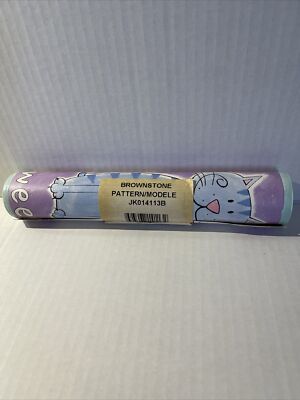 Brownstone Wallpaper Border Pattern/Modele JK014113B Lot 37550 5 Yards Prepasted