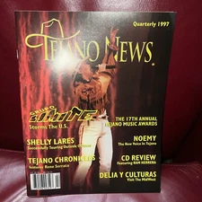 1997 Tejano News Magazine Grupo Limite Storms U.S. Plus Shelly Lares & more