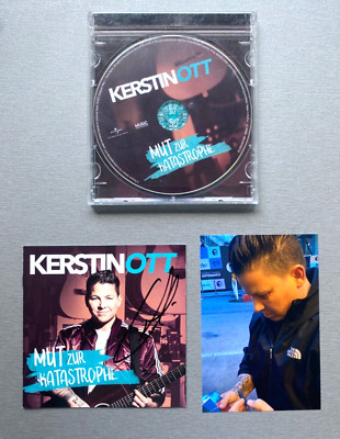 Kerstin Ott in-person original signed CD booklet autograph + photo