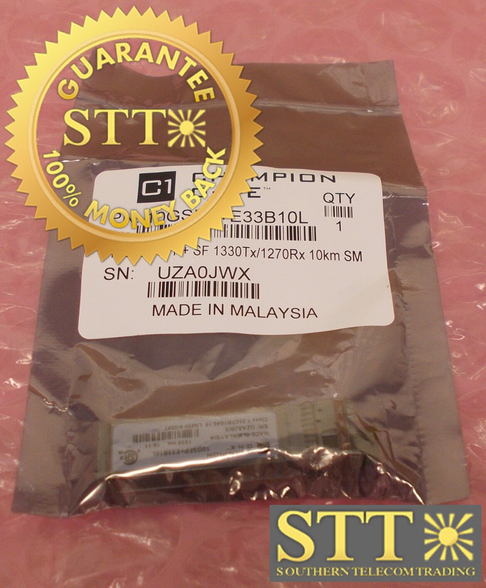 10GSFP+E33B10L CHAMPION ONE 10G LR SFP+SF 1330TX/1270RX 10KM