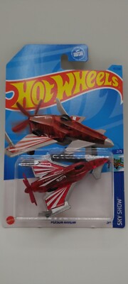Hot Wheels 2023 Sky Show 2/5 Poison Arrow 45/250 HKH89 Clear Red