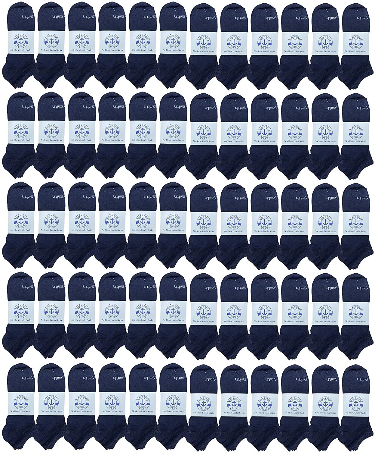 60 Pair Yacht&Smith Low Cut Socks Thin Comfortable Lightweight Sport Socks (Men)