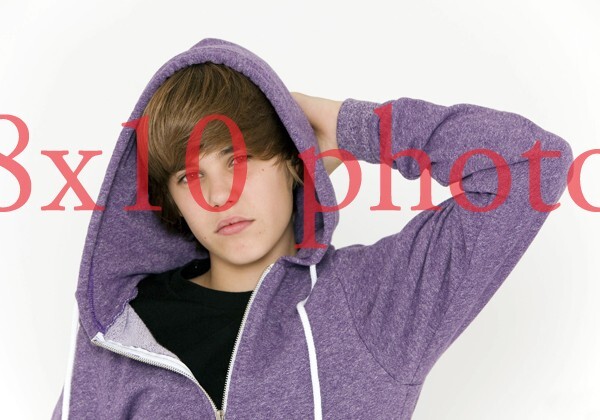 Justin Bieber 直筆サイン入りフォト JUSTIN BIEBER #498,closeup,8X10 PHOTO | eBay