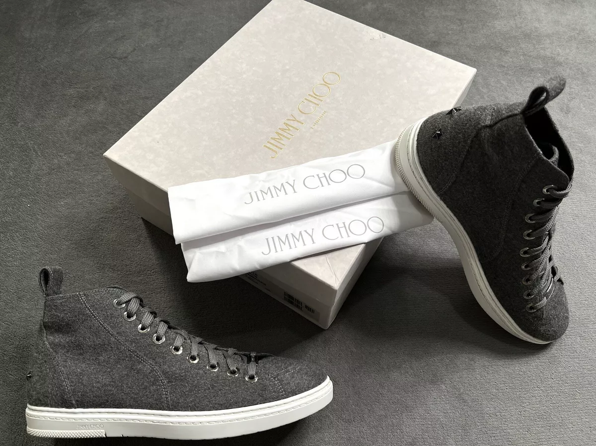 Jimmy choo colt high hotsell top trainers