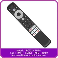 New RC902V FMR1 FMR4 FMR5 FMR7 FMR9 Remote Control Spare Parts For TCL Smart