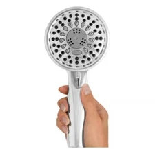 Waterpik Hand Held Shower Head 5 Spray 3.5 inch Single Wall Mount TAV-553E