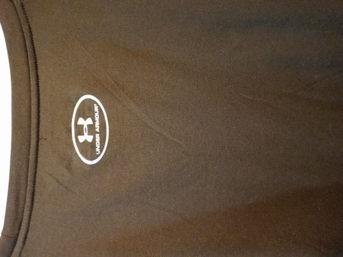 Under Armor Short Sleeve Tee Shirt Dri Fit Mens Size XXL Brown - 第 16/16 張圖片