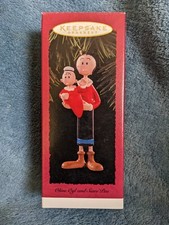 Hallmark Keepsake Ornament Olive Oyl and Sweet Pea - 1996