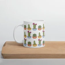 Naughty Cactus Genitalia Mug