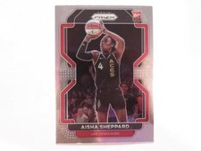 2022 Panini Prizm Basketball WNBA Aisha Sheppard Base Rookie Card #105 Aces NM-M