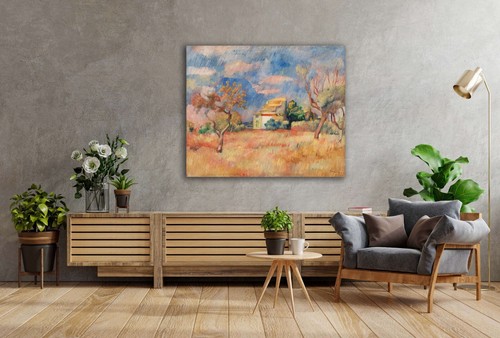 Dovecote at Bellevue by Pierre-Auguste Renoir Giclée Canvas Print, Multi-Size - Picture 7 of 9