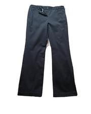 Lands  End Women Black Trousers 10x32 