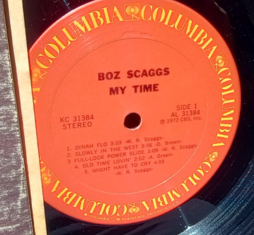ROCK LP, BOZ SCAGGS, MY TIME, VG++, SPIN GEREINIGT!! - Bild 2 von 3