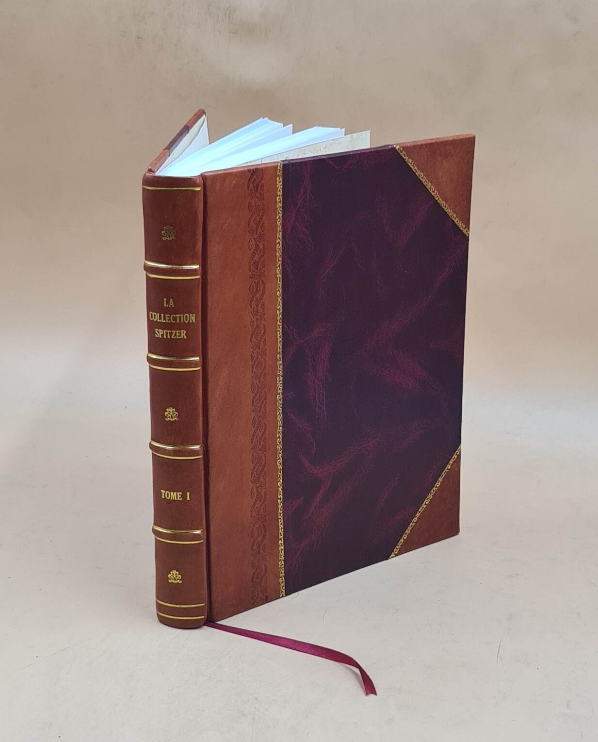 Spitzer Collection Antiquity Medieval Renaissance Leather Bound Tome