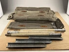 Vintage WW2 Half Shelter Pup Tent Pole & Stake Kit Army Green Military Surplus