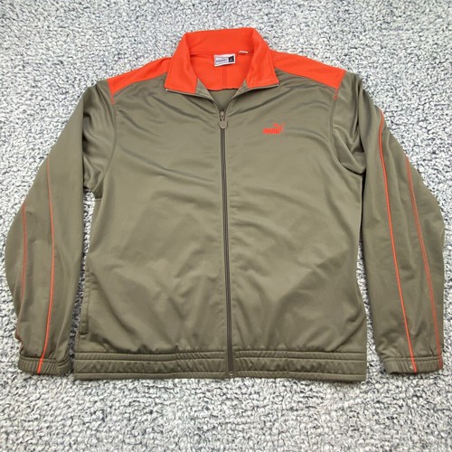 puma orange jacket
