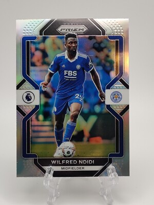 2022-23 Panini Prizm Premier League EPL Wilfred Ndidi #93 Silver Prizm