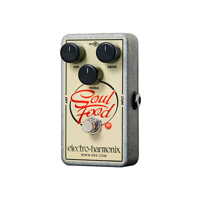 Electro Harmonix Soul Food Distortion / Overdrive / Fuzz Effektpedal (NEU)