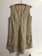 Women's Dress Sleeveless Tunic Boho Style Pockets