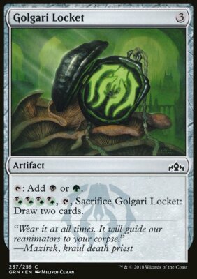 Magic the Gathering MTG Golgari Locket (237) Guilds of Ravnica   LP