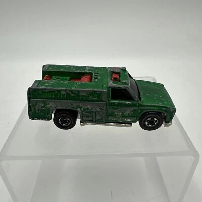 1974 Mattel Hot Wheels Green Forest Service Unit 71 Truck - Image 1 of 4