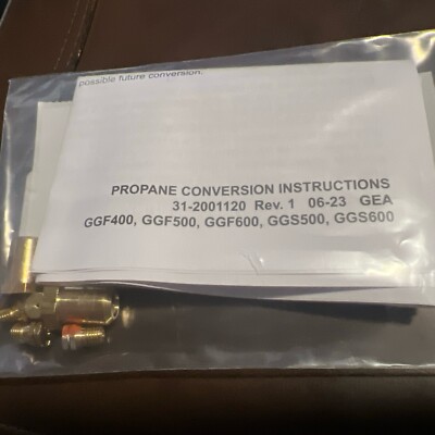 GE Propane LP Orifices For Models GGF400 GGF500 GGF600 GGS500 GGS600
