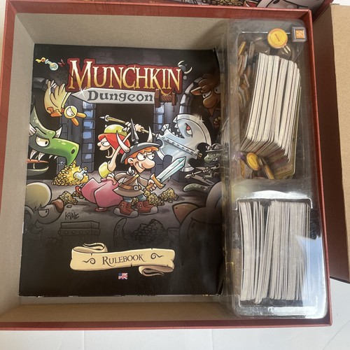 CMON Munchkin Dungeon Kickstarter Board Game - Great Shape - Picture 8 of 9