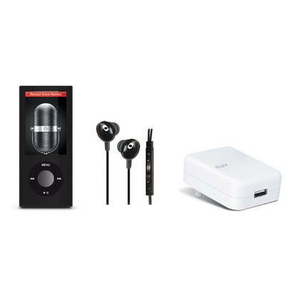 iLuv iCC350 Starter Kit For iPod Nano 5th Generation, New, Free Shipping 