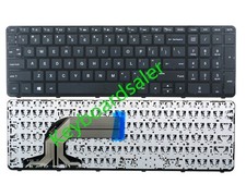 New for HP Pavilion 15-e 15-n 15-g 15-r 15-f series keyboard black With Frame