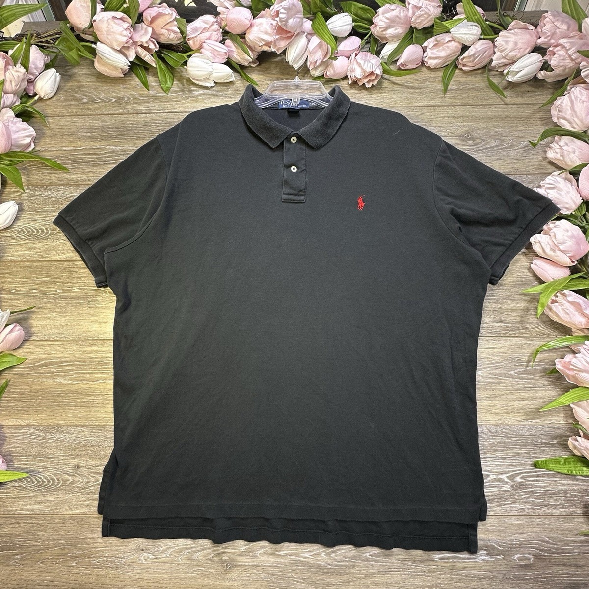 POLO Ralph Lauren Polo T-Shirt 2XL XXL Pony Logo Men's 100% Cotton