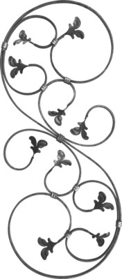 Cancello In Ferro Battuto - Mod. 20 - Foto 10