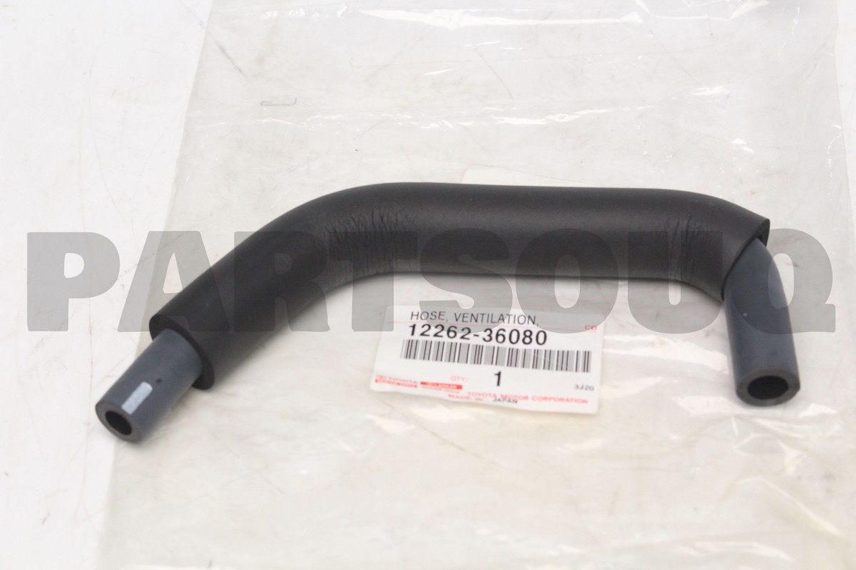 1226236080 Genuine Toyota HOSE, VENTILATION, NO.2 12262