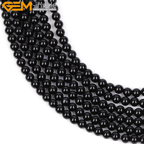 Wholesale Natural Gemstones 6mm Round Spacer Beads For Jewellery Making 15" UK - Picture 320 of 851