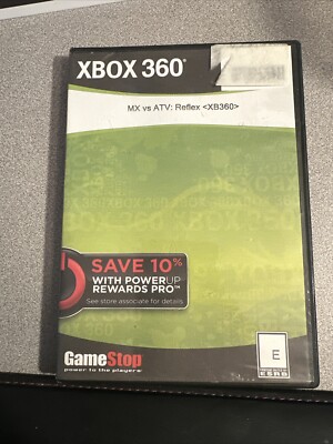 TESTED! MX vs. ATV Reflex (Microsoft Xbox 360, 2009) DISC ONLY TESTED