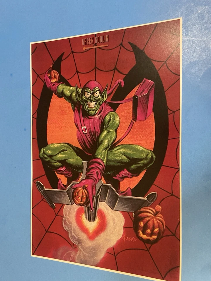PÓSTER PIN UP DUENDE VERDE MARVEL COMICS NUEVO JOE JUSKO. Foto 2 de 3