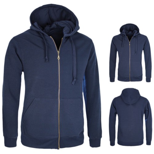 Felpa Uomo Invernale Con Cappuccio Maglione Sportivo Maglia Pullover Zip VEQUE - Foto 19 di 49
