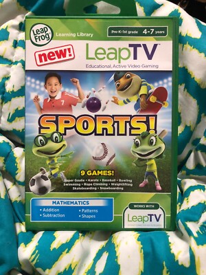 LeapFrog LeapTV Sports: Educational Active Video Game (4-7 Yrs)-Complete