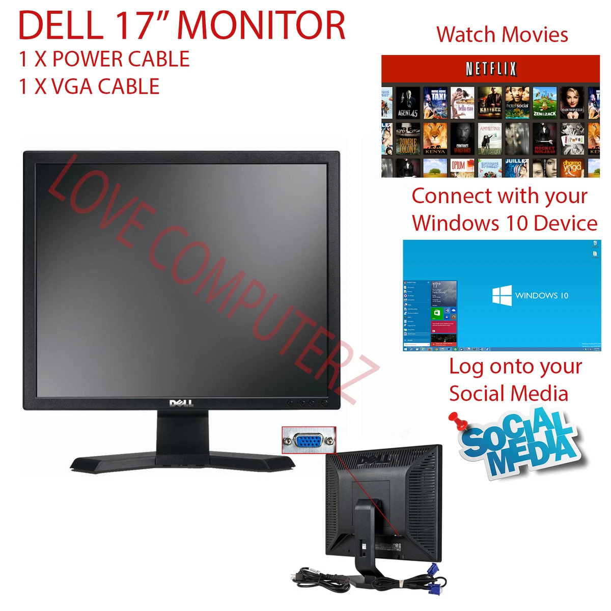 17 inch hotsell cctv monitor