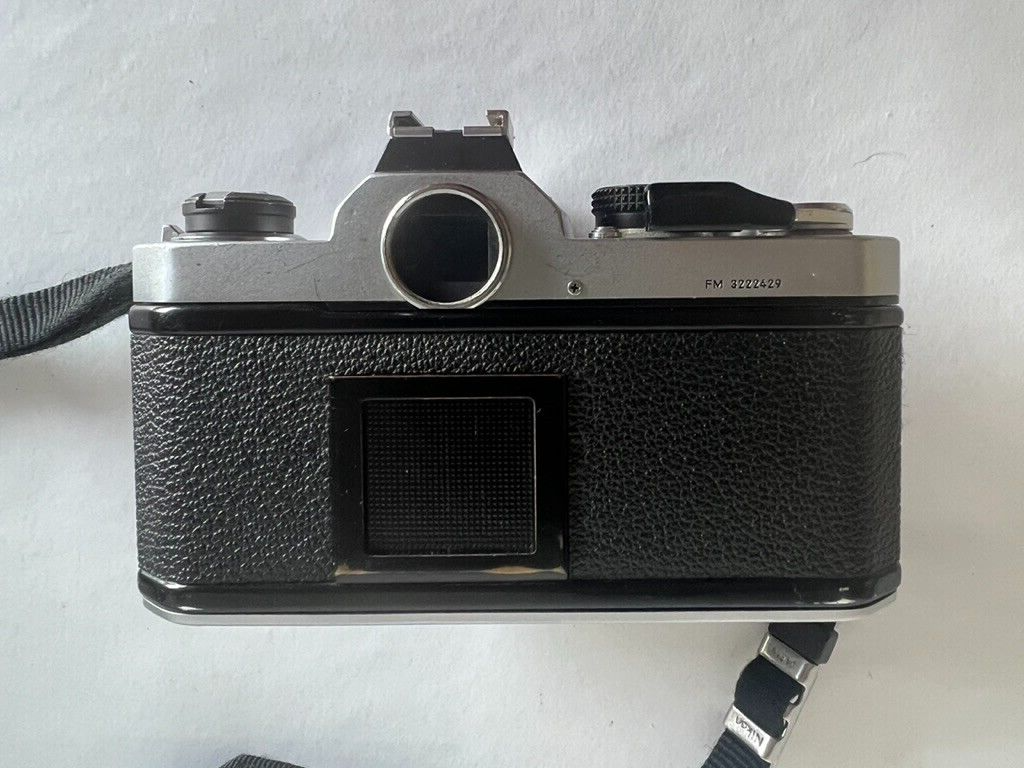 Vintage Nikon FM SLR Film Camera Body Chrome | eBay