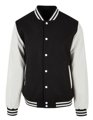 Build Your Brand Oldschool College Jacket BY269 Damen Herren Jacke NEU