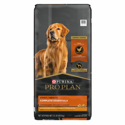 Dog Food, Shredded Blend Chicken & Rice, 35-Lbs. 13059
