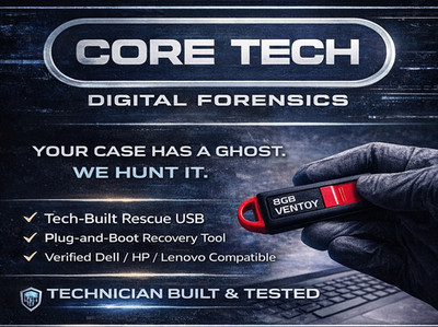 Pro Tech Boot USB   Windows Recovery, Data Rescue, Diagnostics (Dell/HP/Lenovo)
