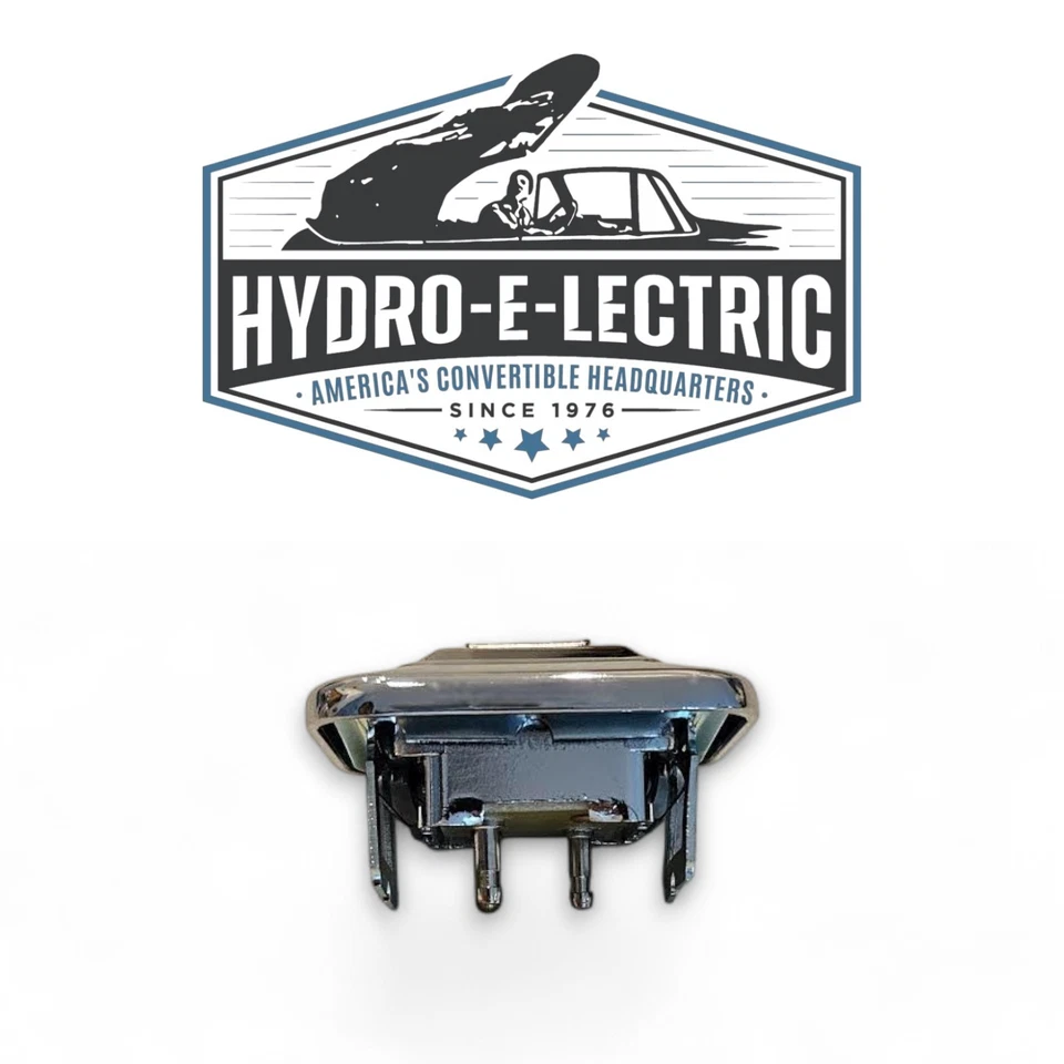 Interruptor de bloqueo eléctrico botón único compatible con Oldsmobile Cutlass F85 442 1968-1970 Foto 4 de 4