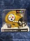 Kenny Pickett Autographed Pittsburgh Flash Mini Football Helmet - BAS