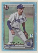 2020 Bowman Draft 1st Edition Sky Blue Foil Brady McConnell #BD-108 d8g